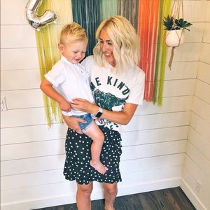 ASOS polka dot skirt